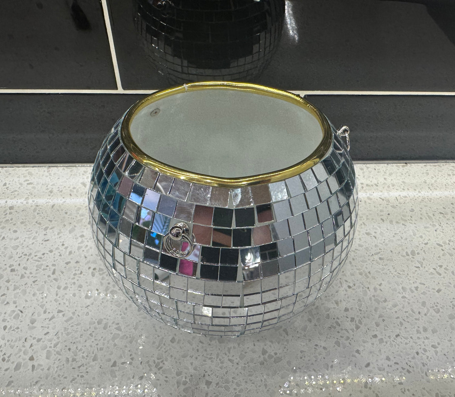 Disco Ball Planter (large)