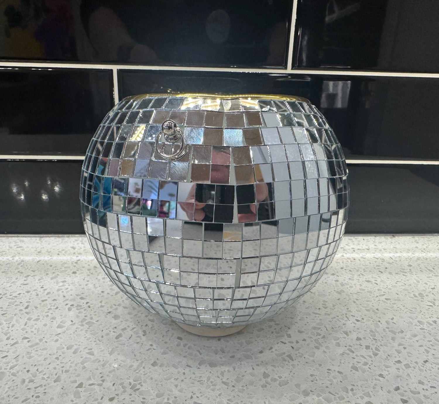 Disco Ball Planter (large)