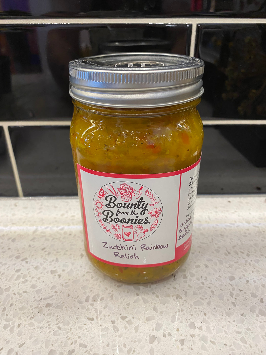 Zucchini Rainbow Relish