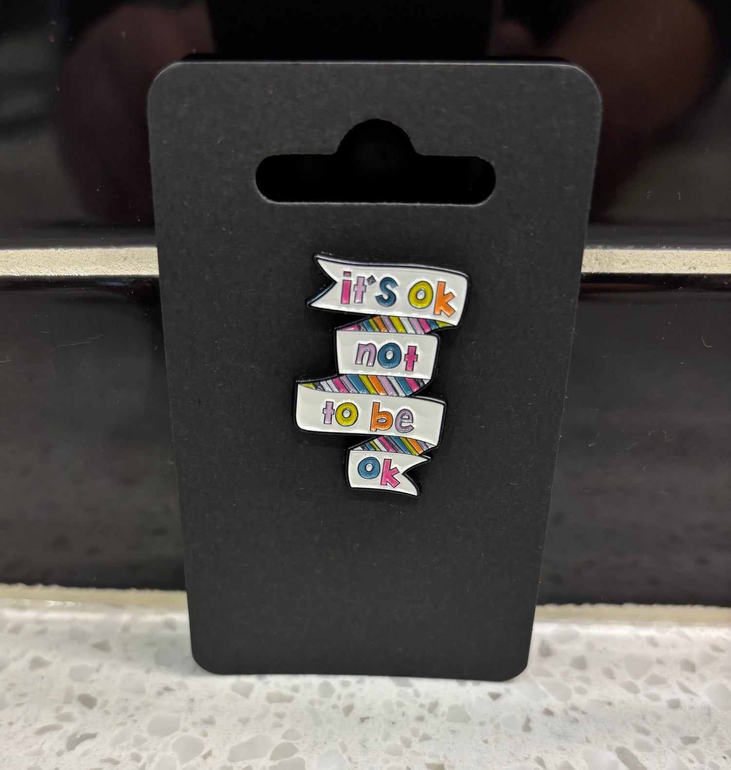 Mental Health Matters 💕 (It’s Ok Not To Be Ok) Enamel Pin