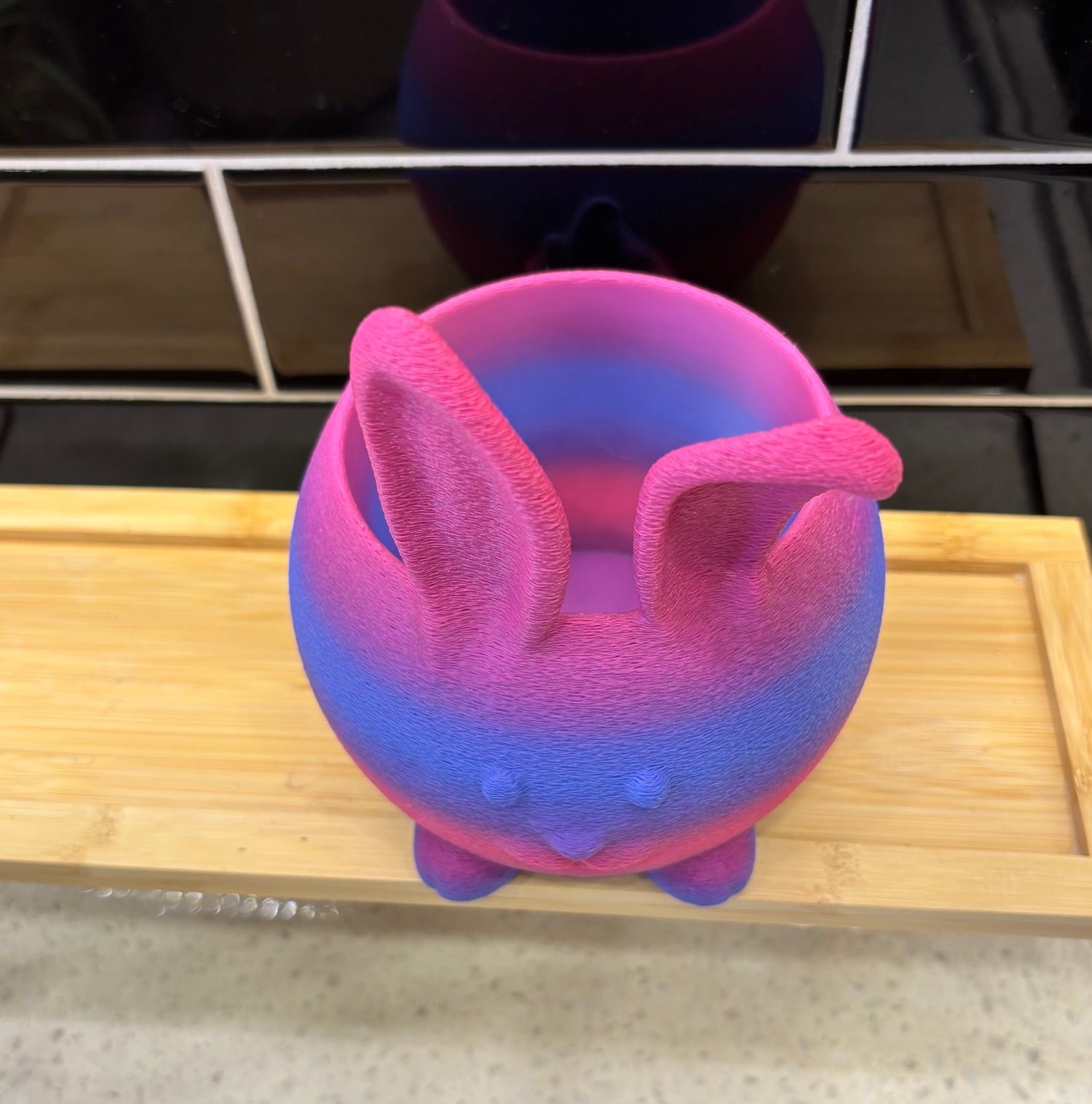 Ux 3D-Printed Rabbit Pot