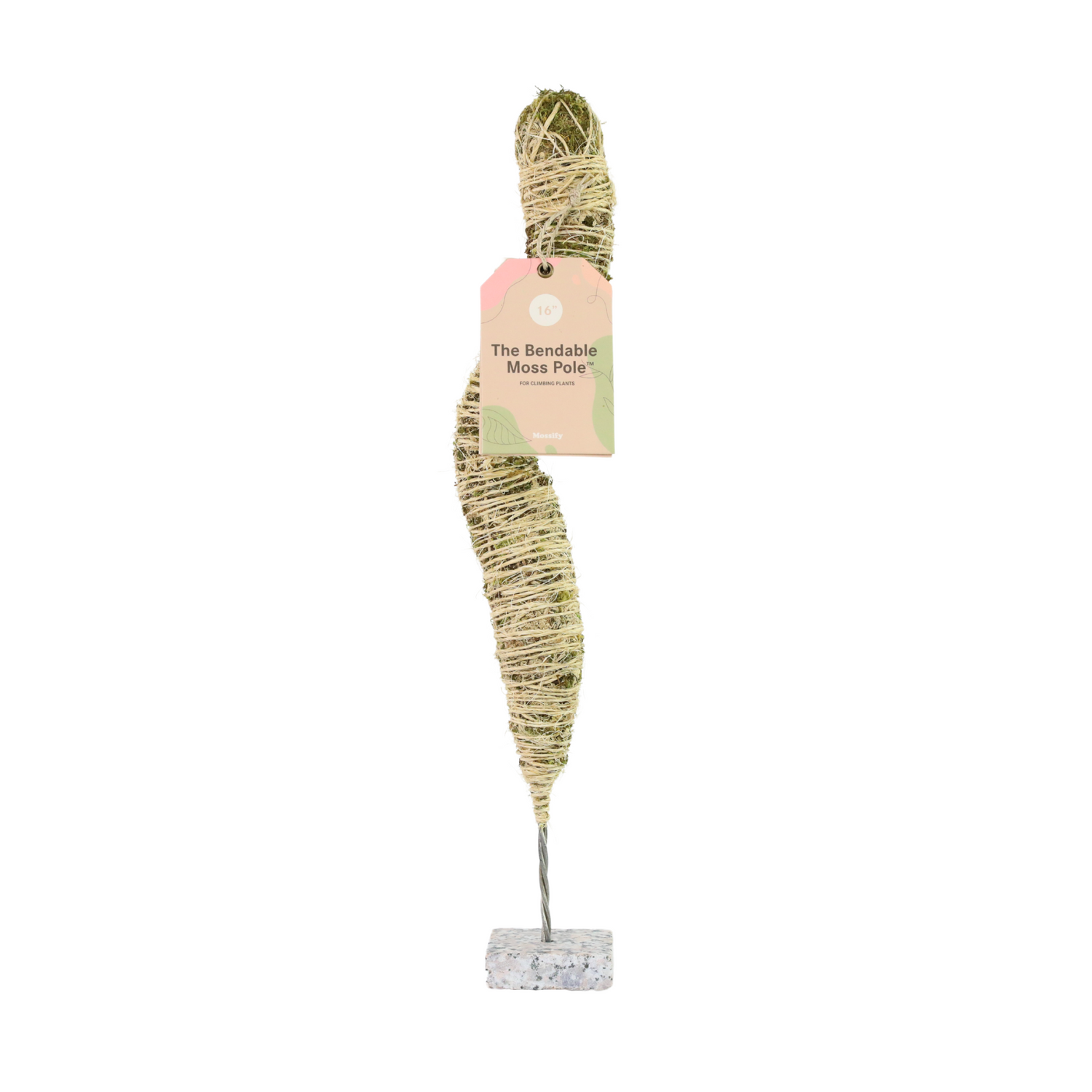 Mossify Bendable Moss Pole 16”