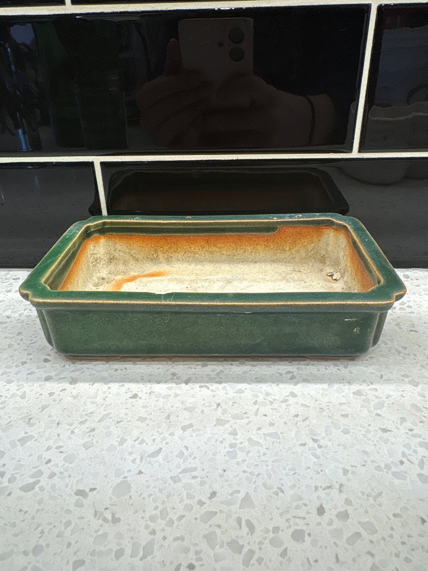 Small Flat Rectangular Pot
