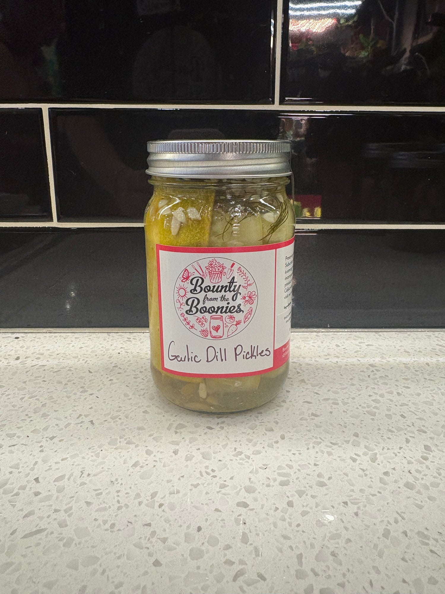 Garlic dill pickles