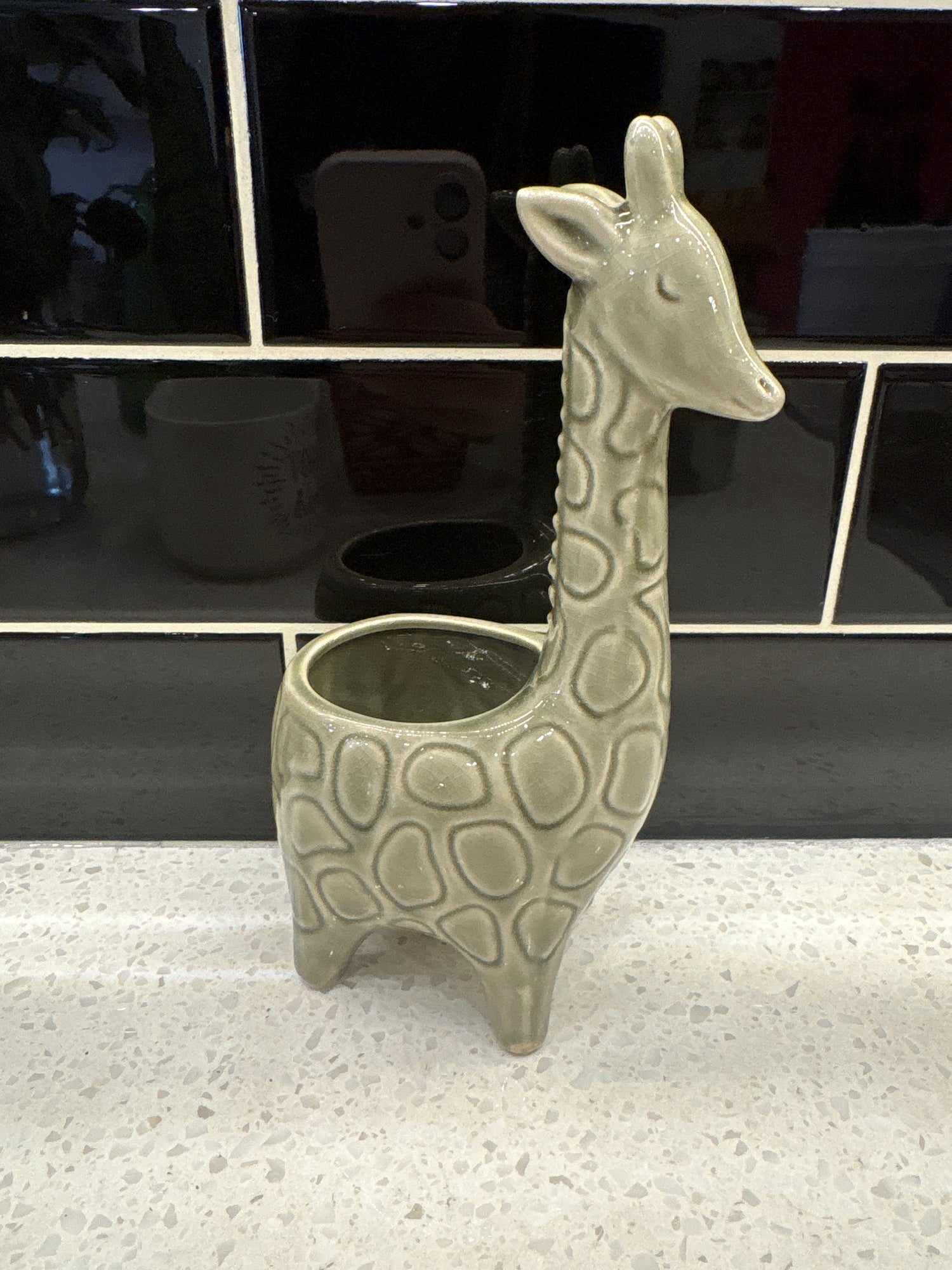Small Giraffe pot