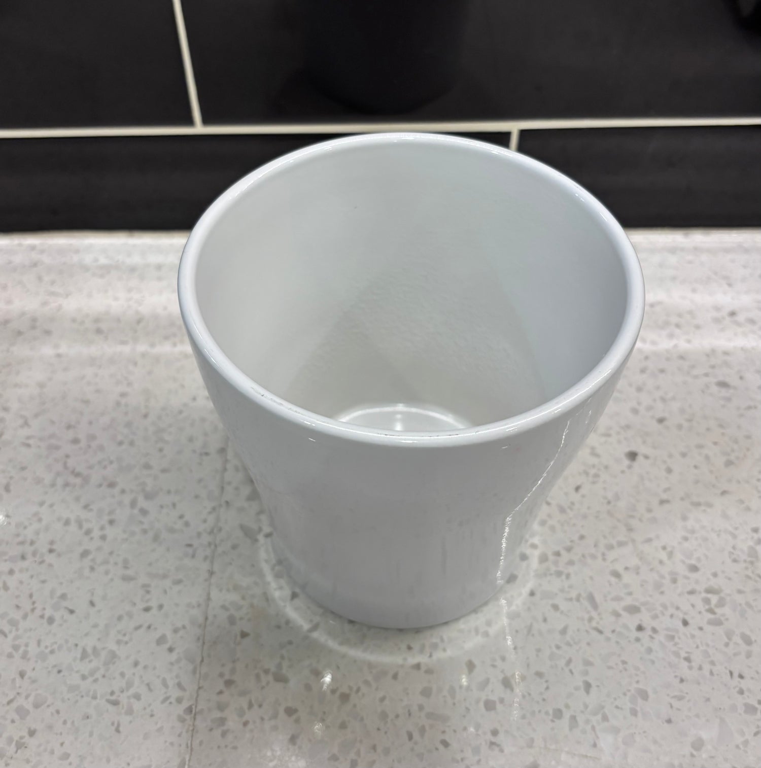 Medium White Pot