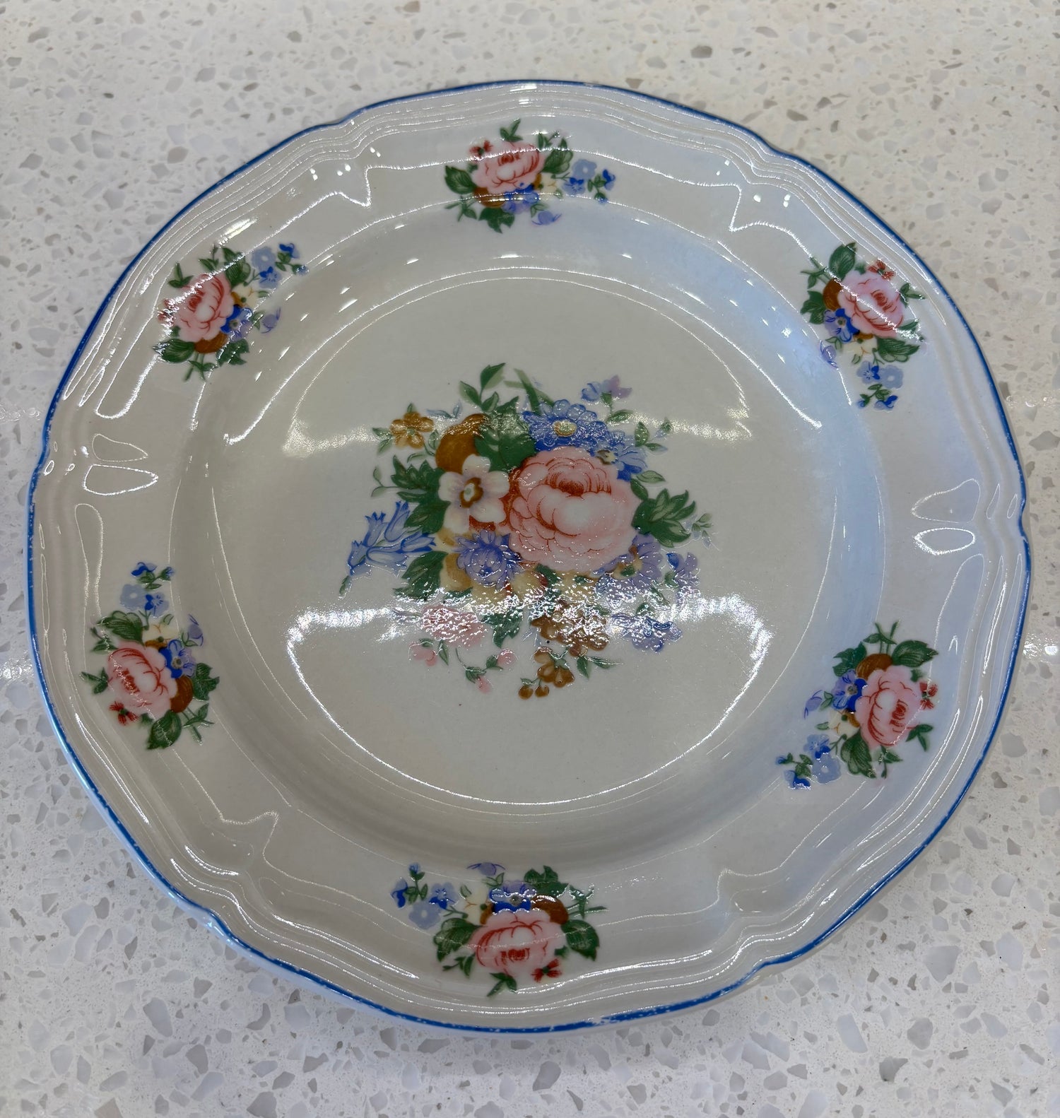 Round Floral Plant Tray
