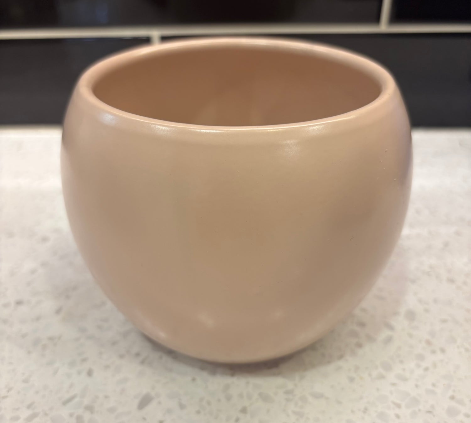 Small Round Pink Pot