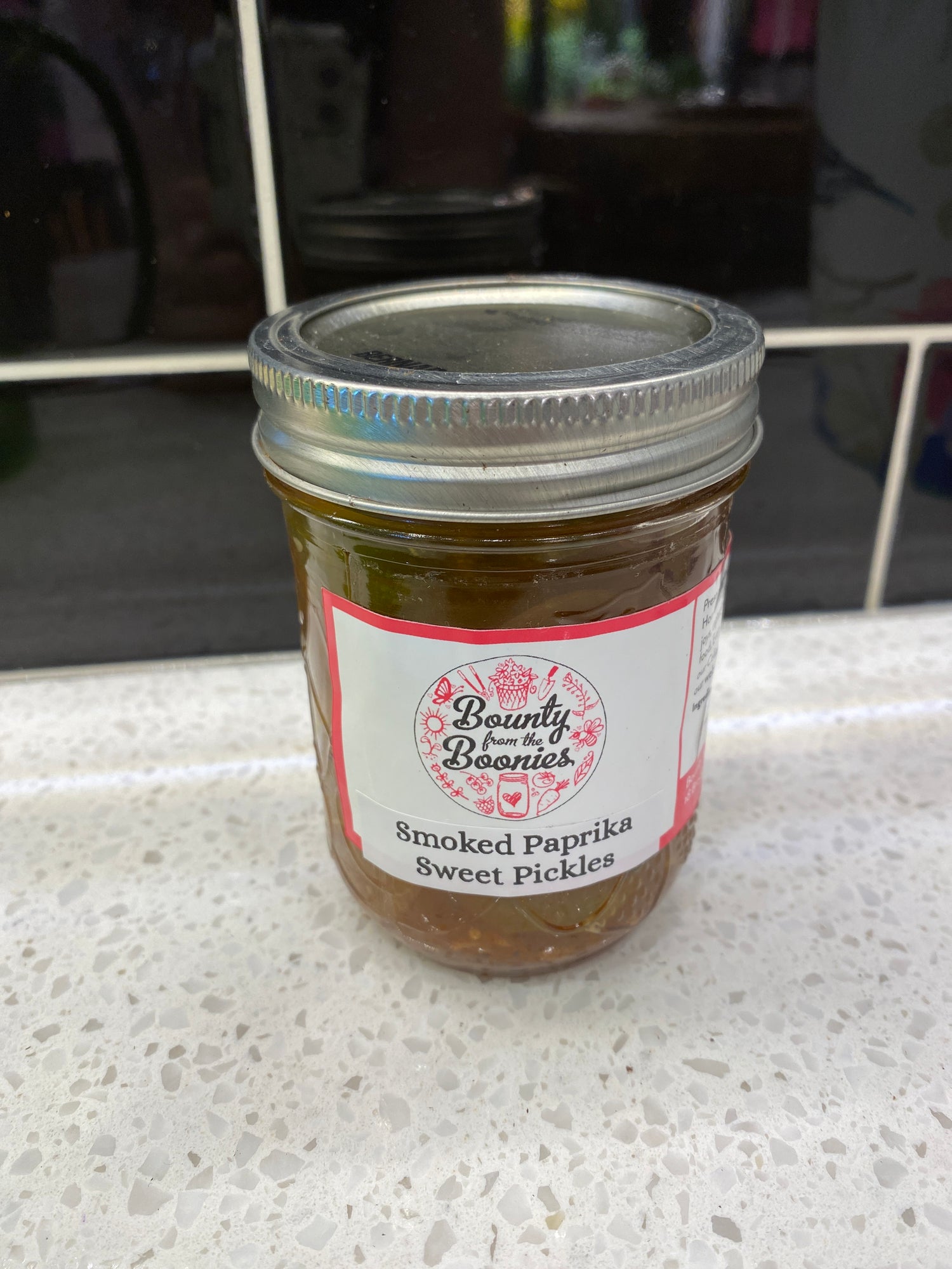 Smoked Paprika Sweet Pickles