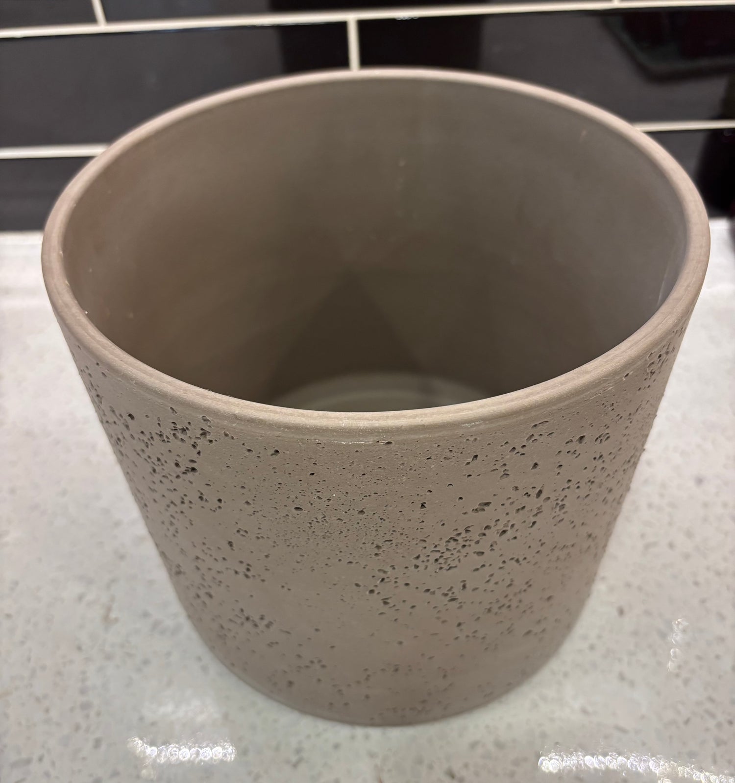 Medium Pitted Brown Pot