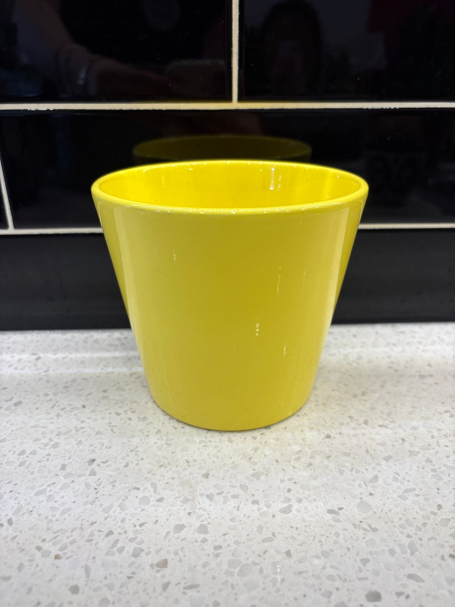Medium Yellow Pot