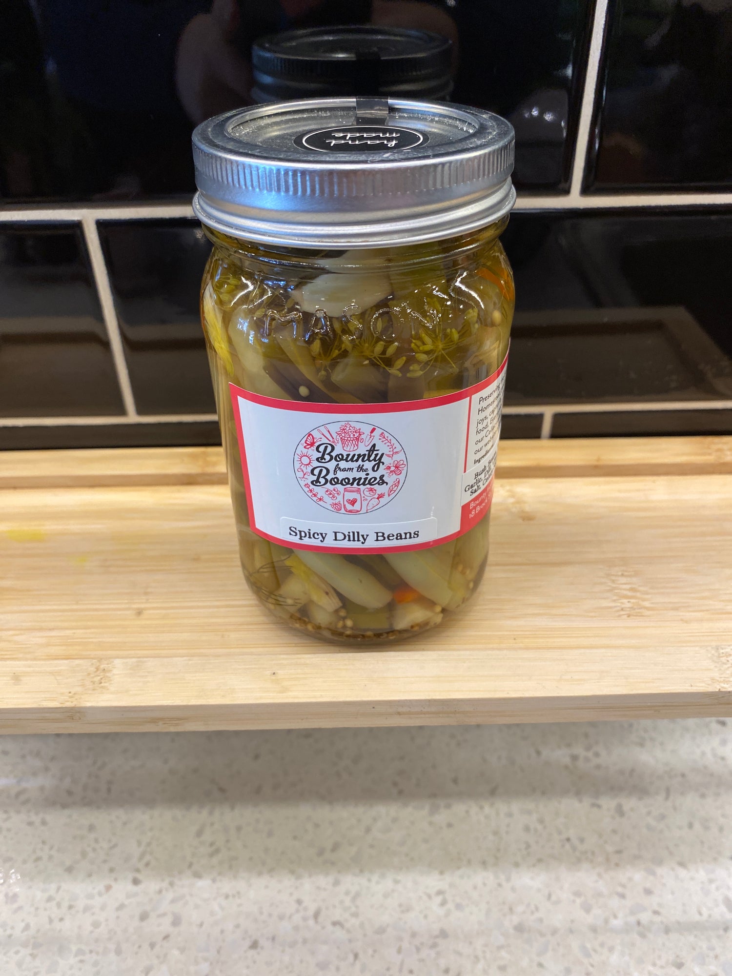 Pickled Spicy Dilly Beans