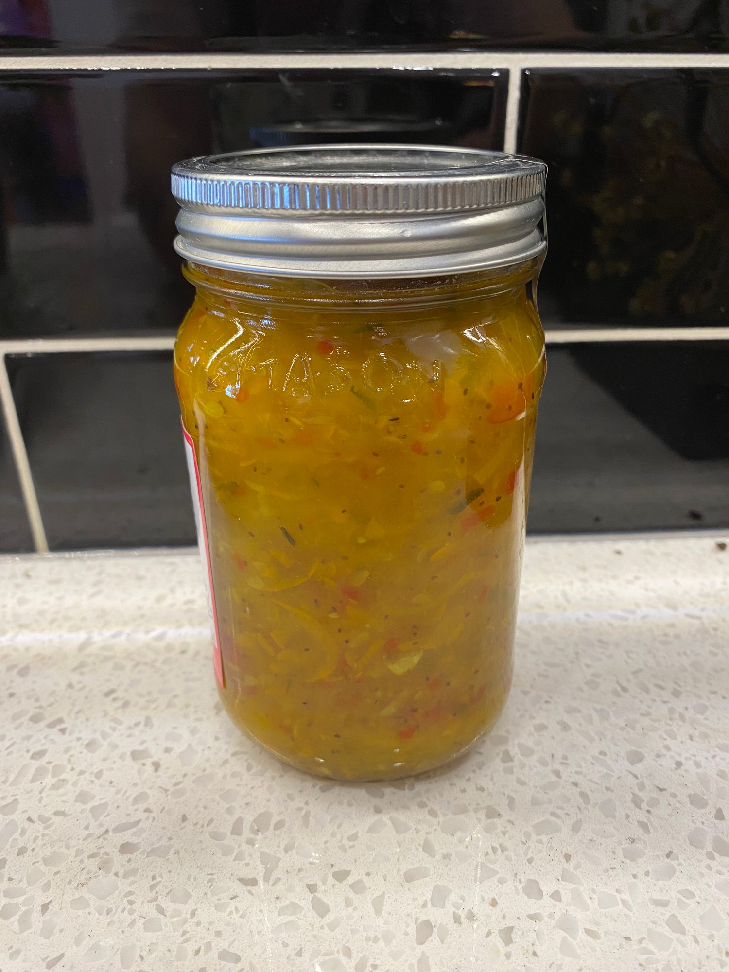 Zucchini Rainbow Relish