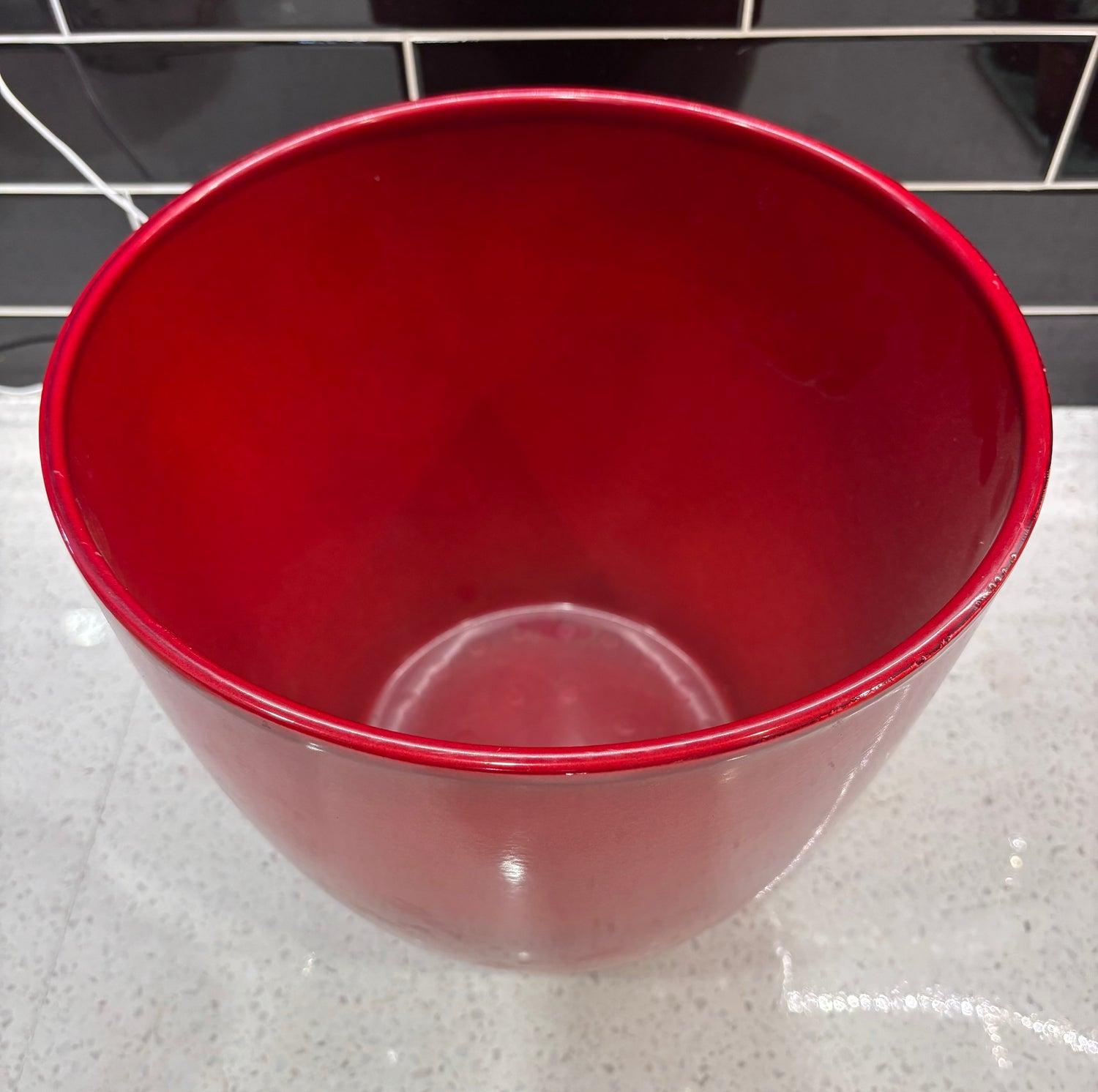 Large Red Pot