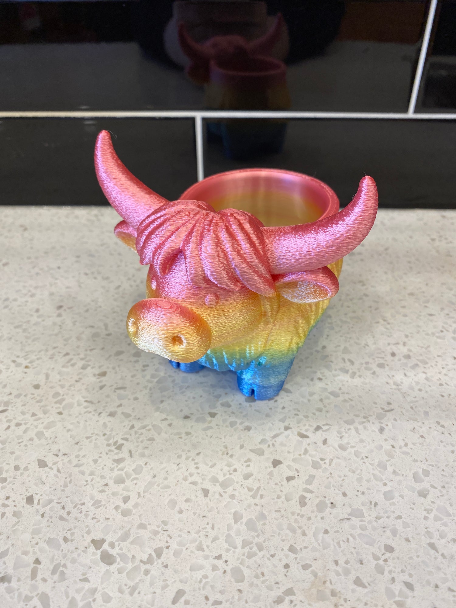 Ux 3D-Printed Highland Cow