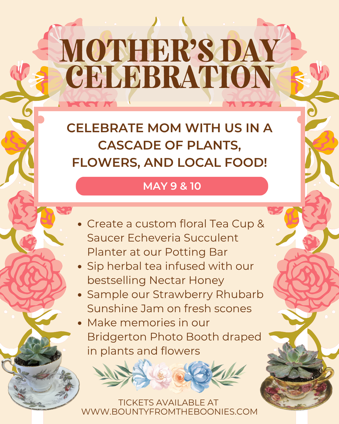 Celebrate Mother's Day Weekend - Bridgerton Style
