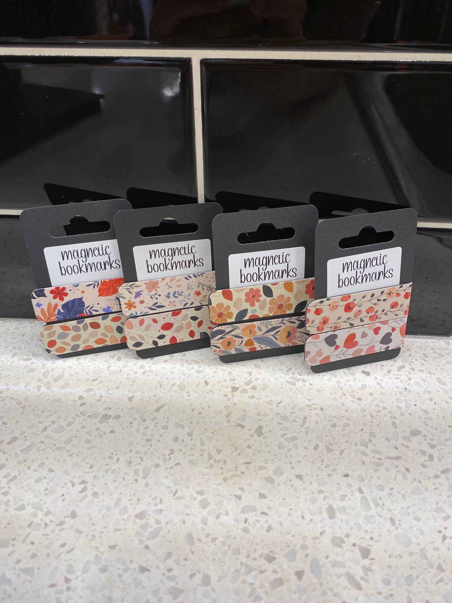 Magnetic Plant Bookmarks