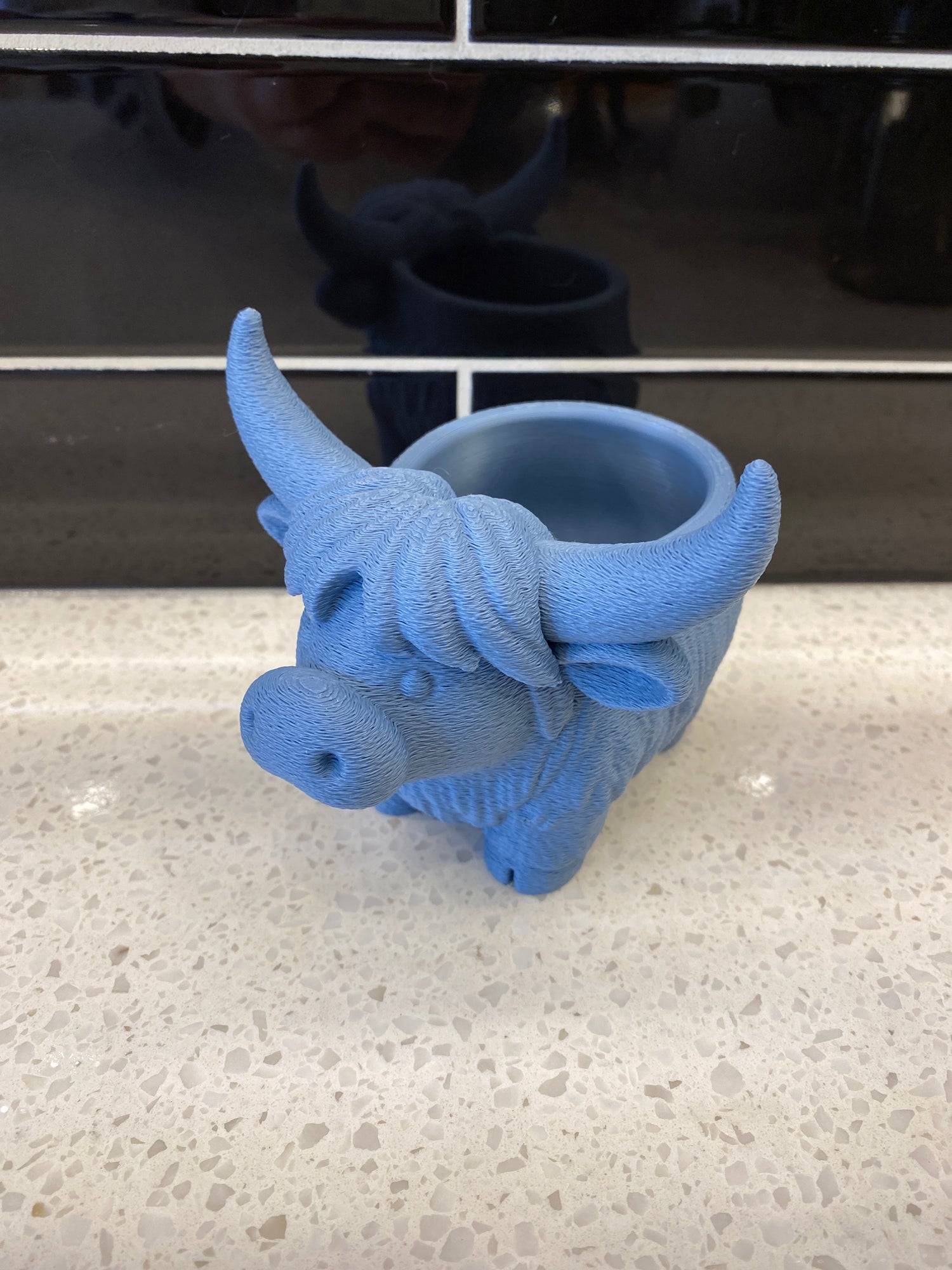 Ux 3D-Printed Highland Cow