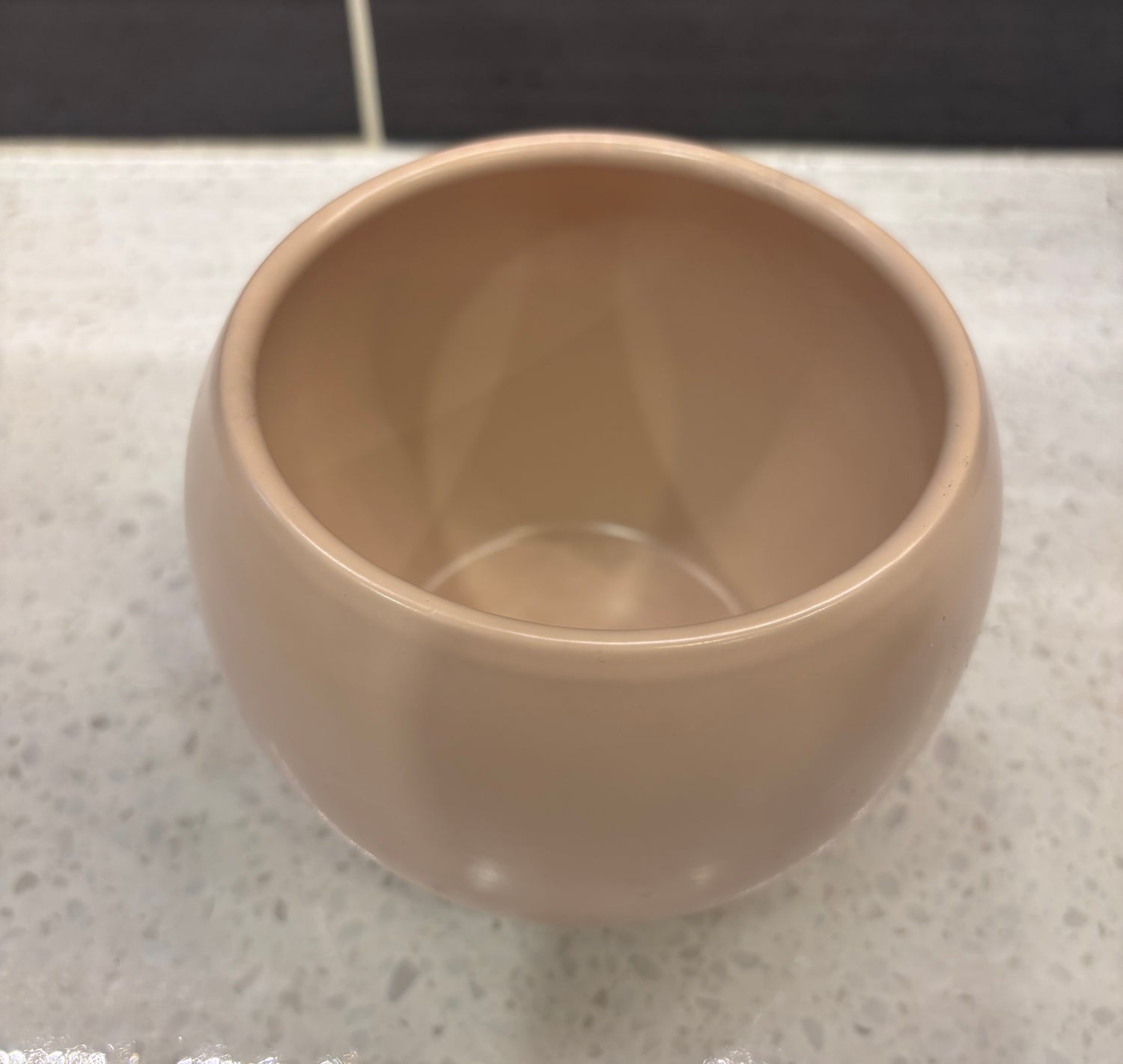 Small Round Pink Pot