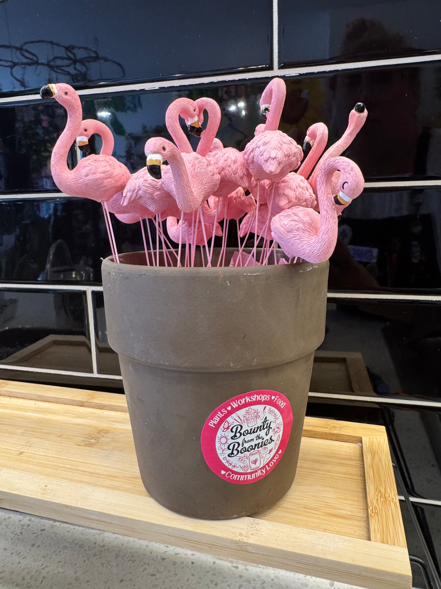 Pink Flamingo Stake
