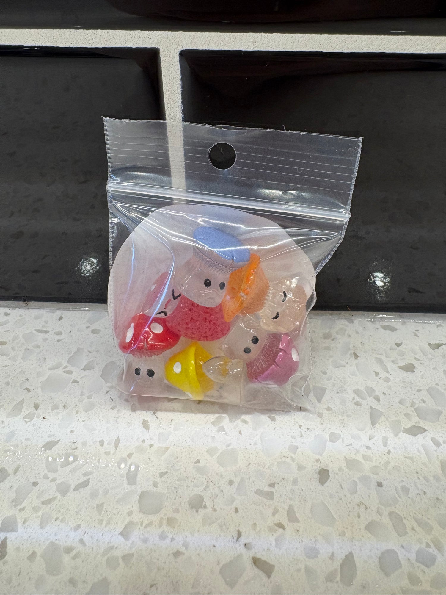 Collectible Mini Mushroom Set