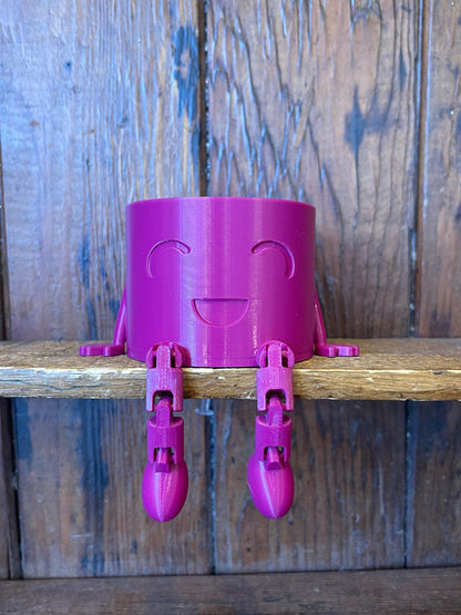 3D Printed Dangling Leg Planters