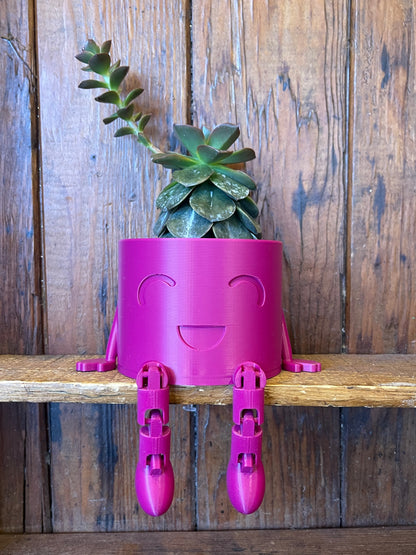 3D Printed Dangling Leg Planters