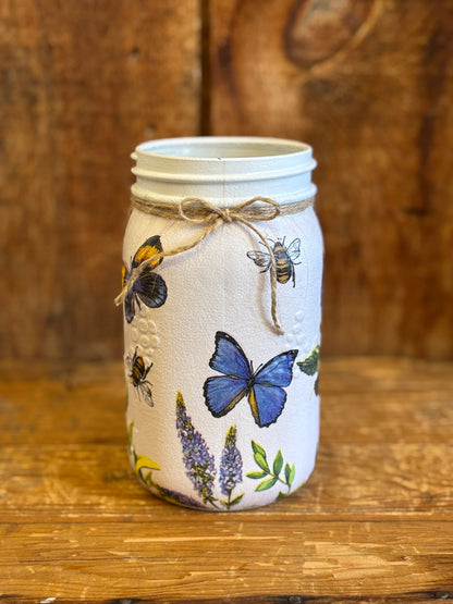 Upcycled Large Mason Jars