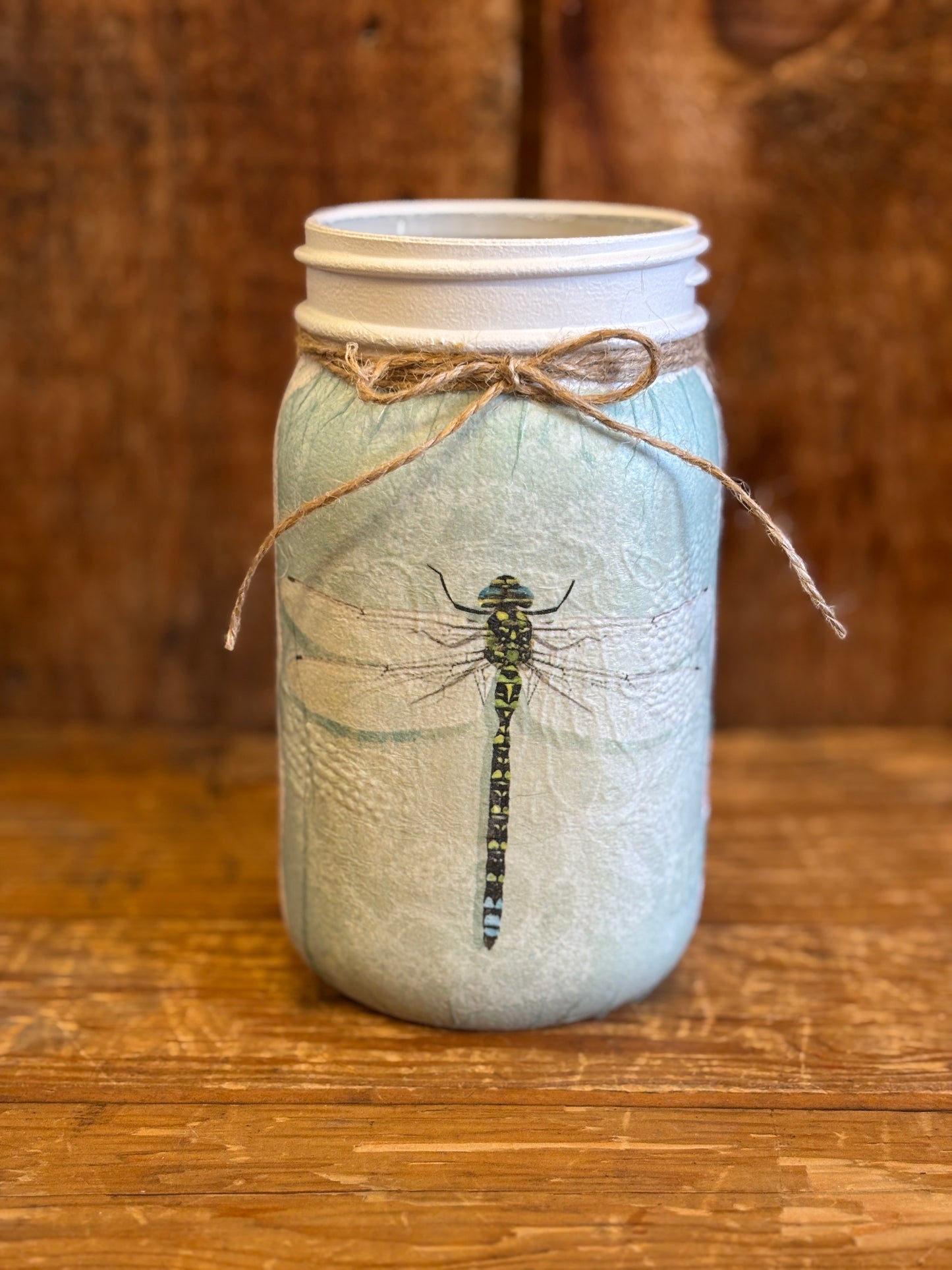 Upcycled Large Mason Jars