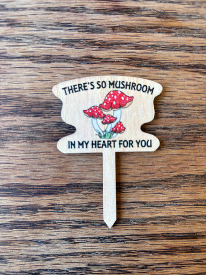 Sassy Plant Signs - Mushroom theme