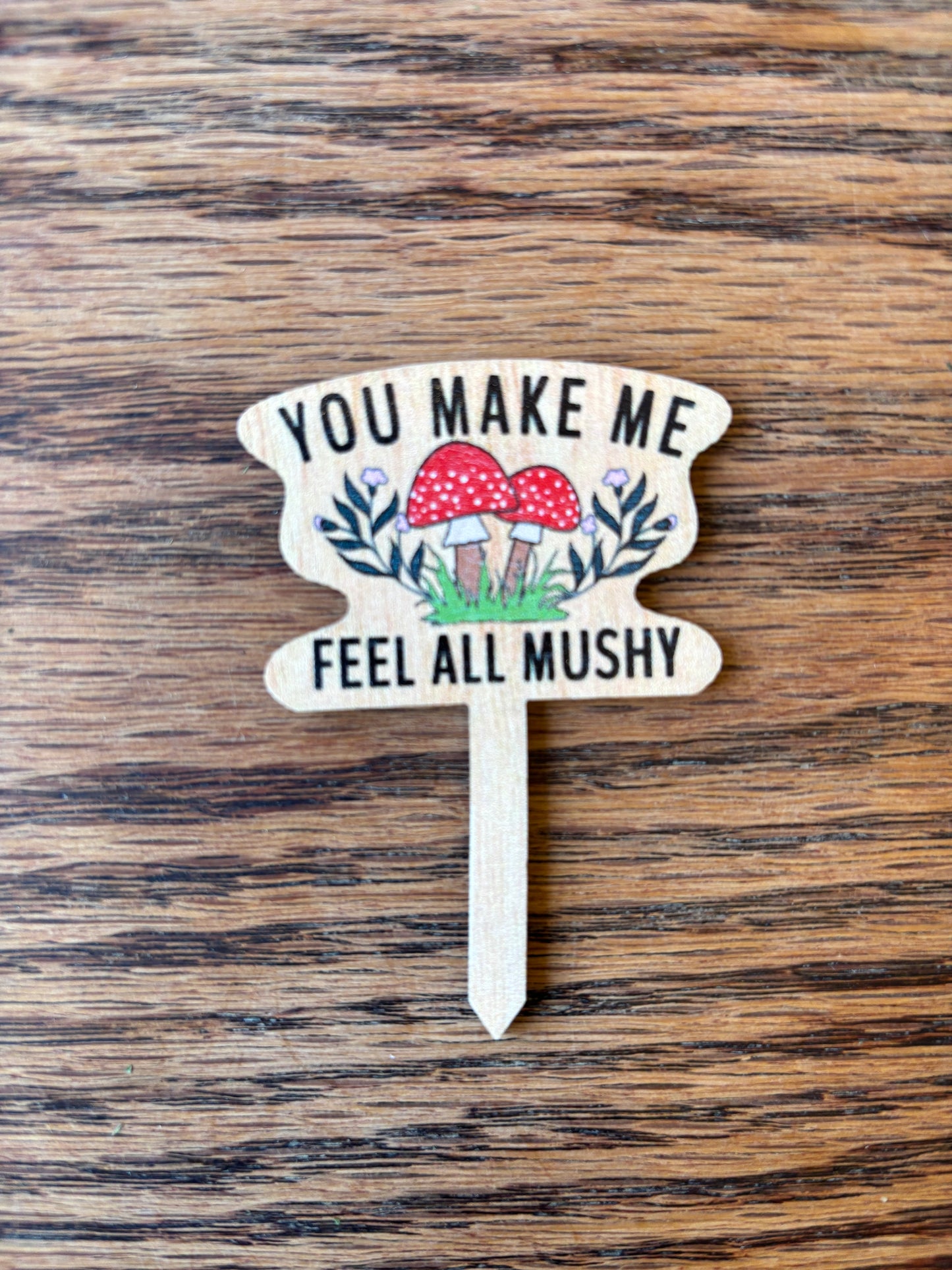 Sassy Plant Signs - Mushroom theme