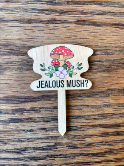 Sassy Plant Signs - Mushroom theme