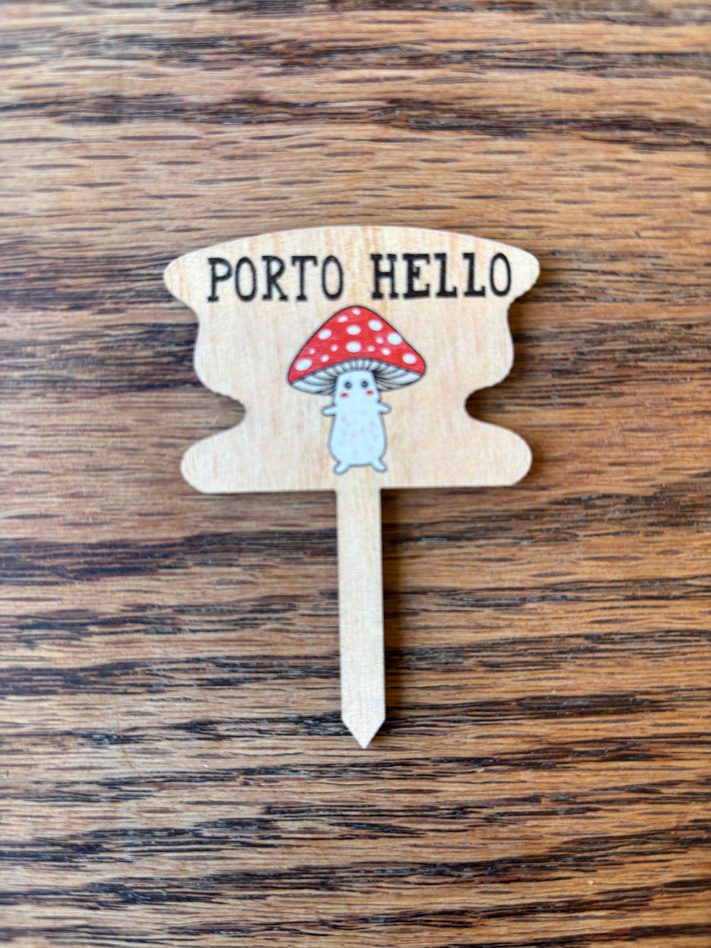 Sassy Plant Signs - Mushroom theme