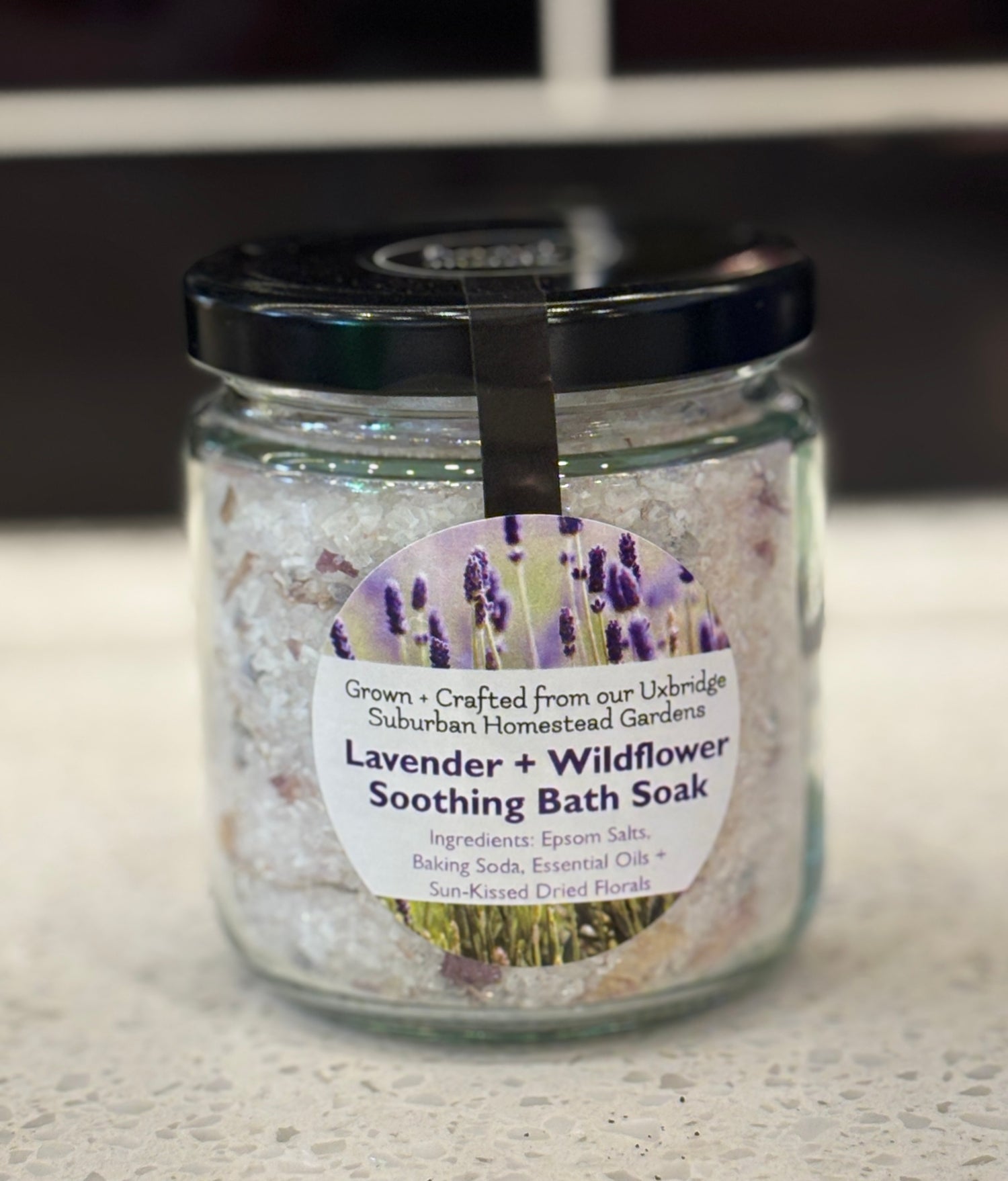 Lavender + Wildflower Soothing Bath Salts