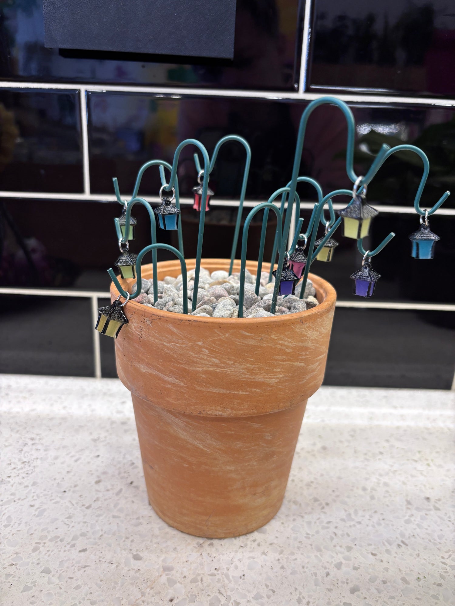 Fairy Garden Lamp w/holder