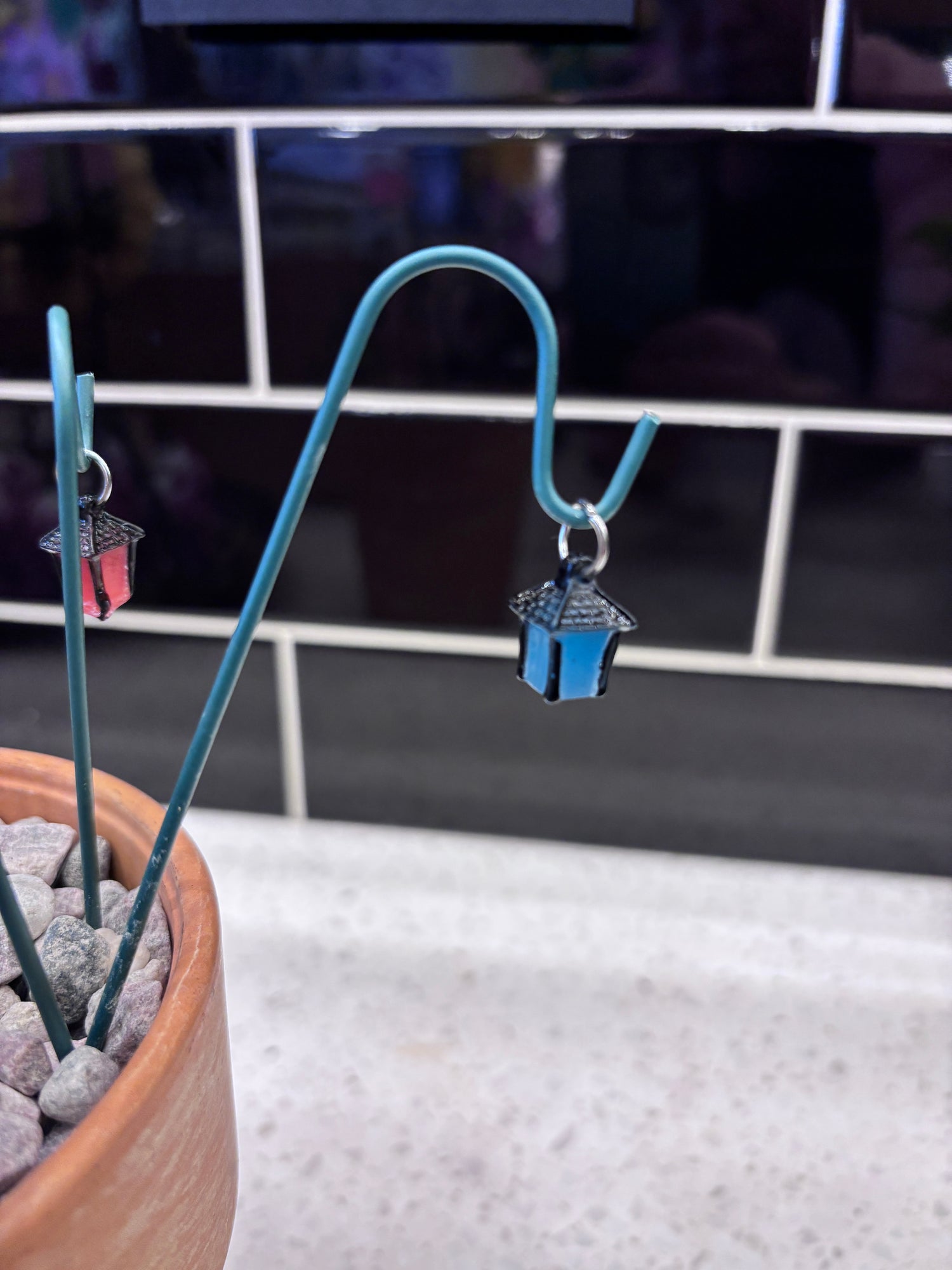 Fairy Garden Lamp w/holder
