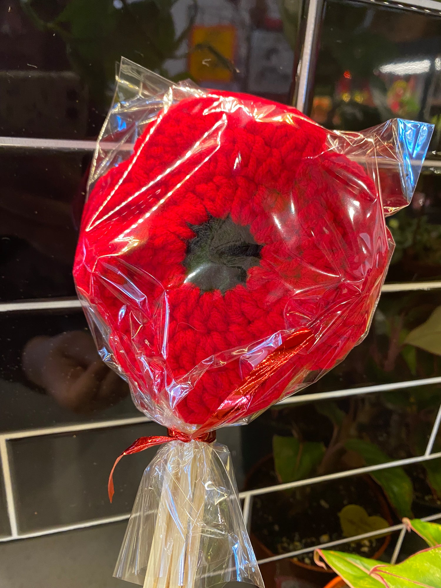 Crocheted Poppies