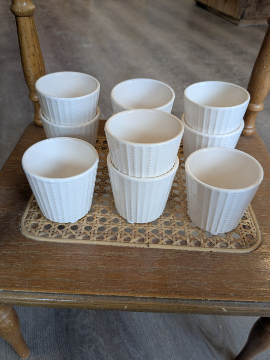 Mini Pots White 2.5"