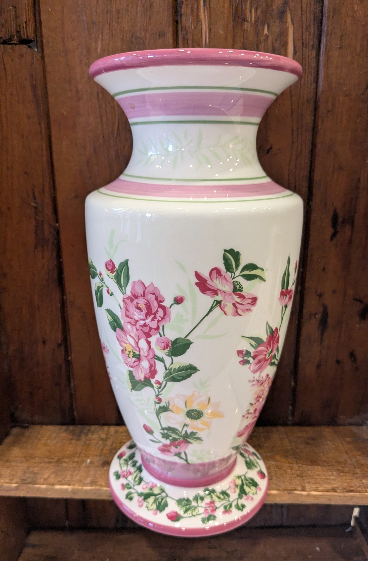 Vintage Laura Ashley Home Vase