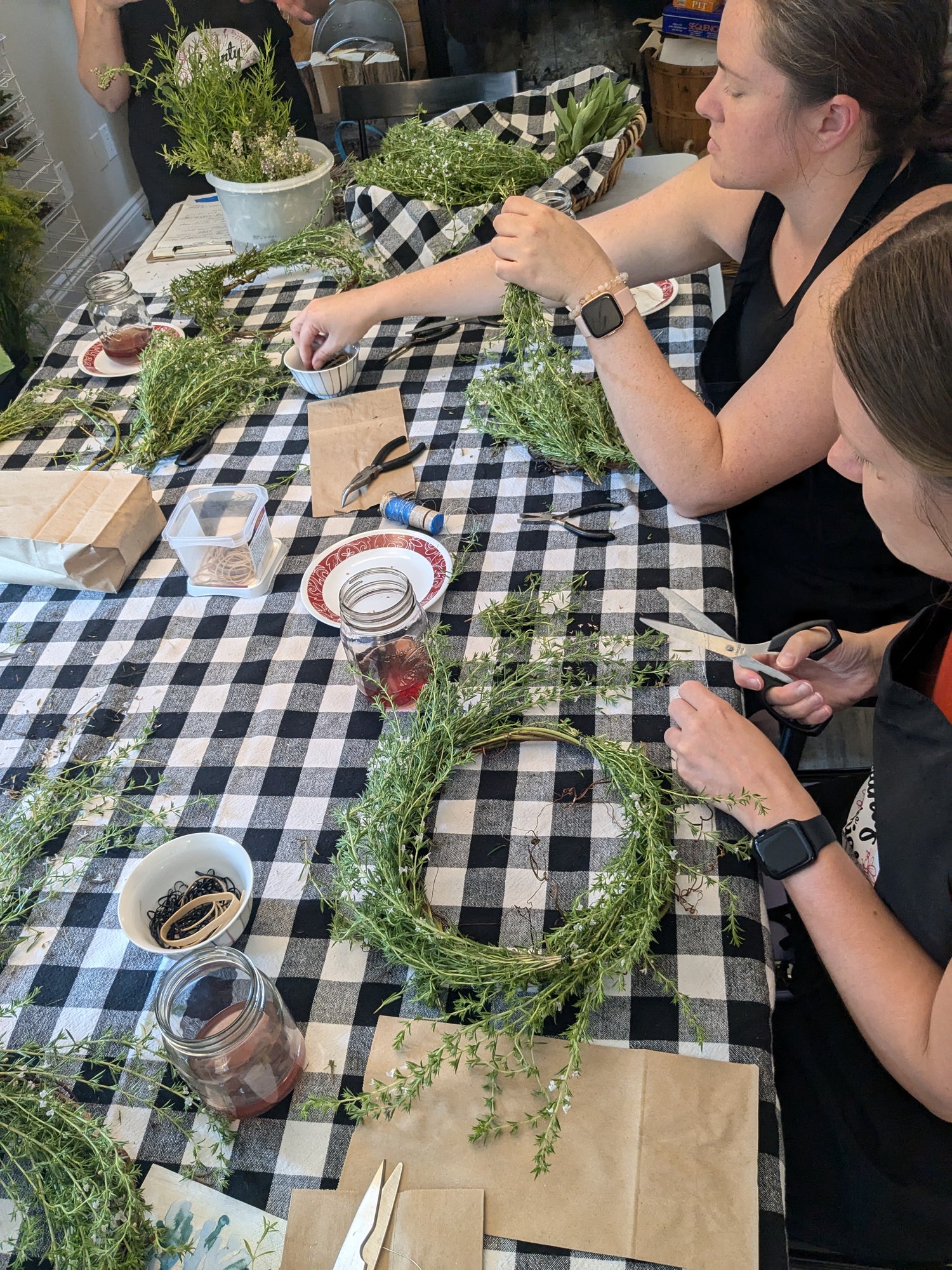 Living Herb Wreath Workshop