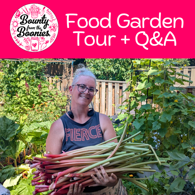 Food Garden Tour + Q&A