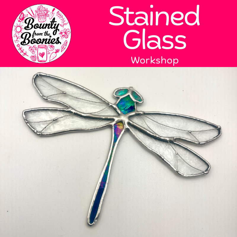Stained Glass Dragonfly Workshop
