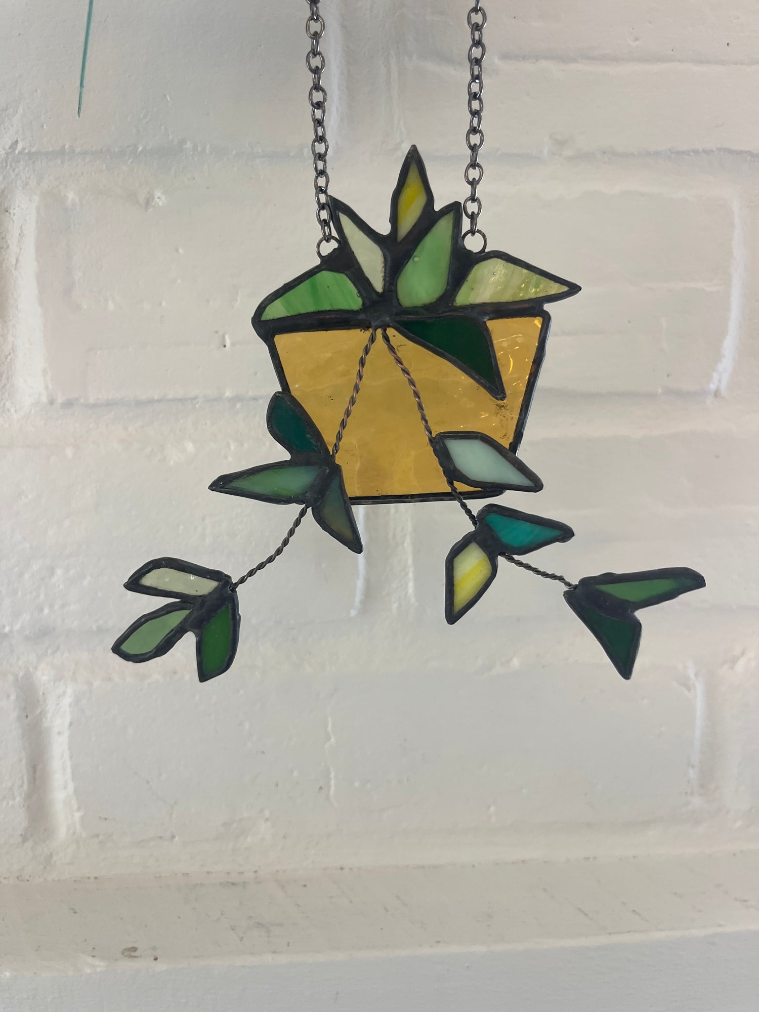 Stained Glass Hanging Plant Workshop - Oct 16th