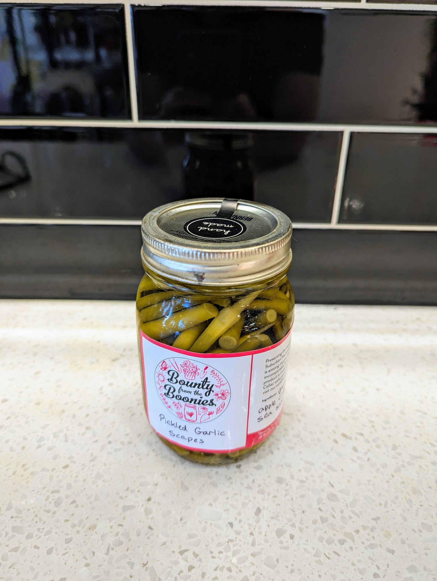 Pickled Garlic Scapes