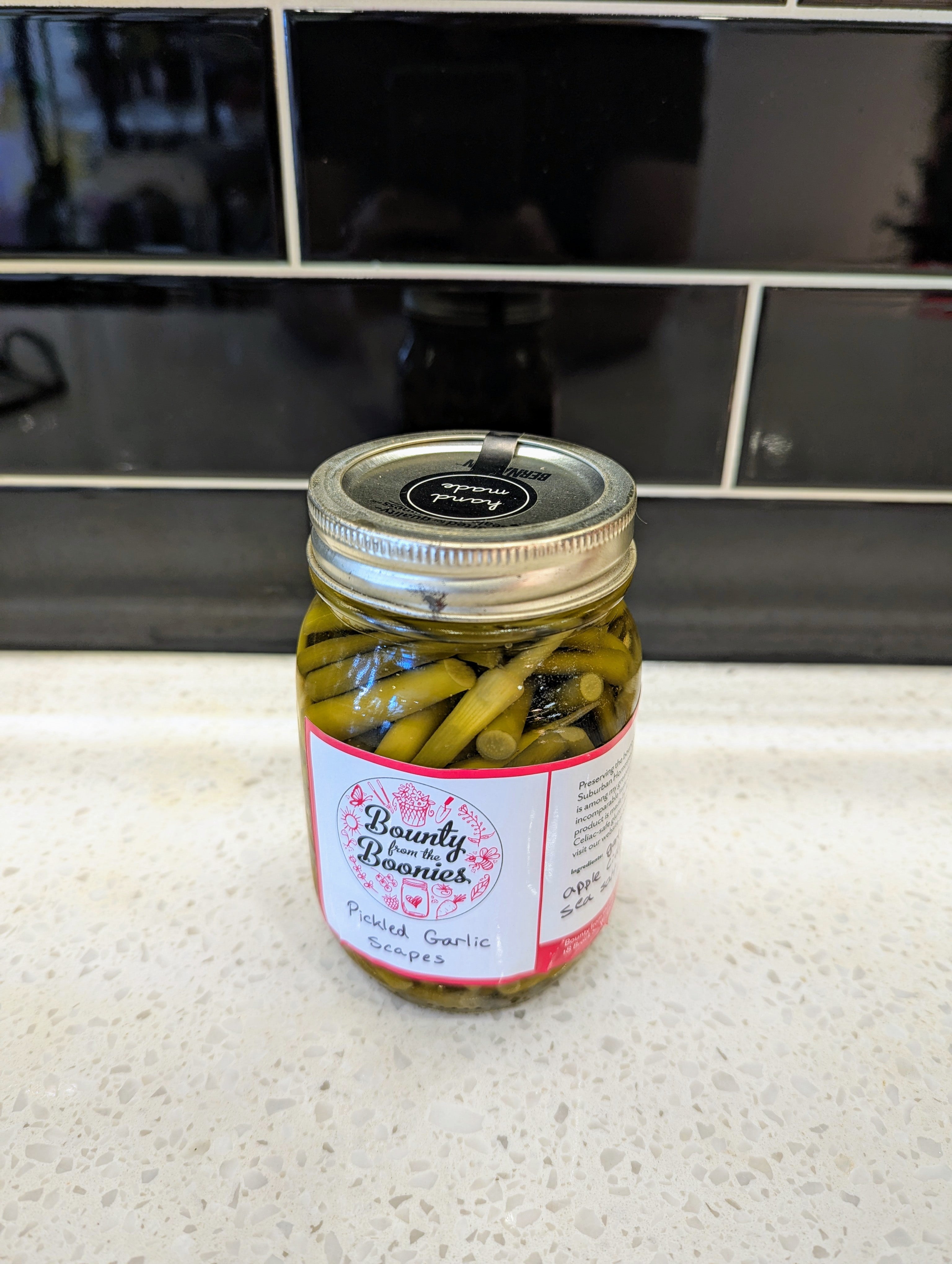 Pickled Garlic Scapes